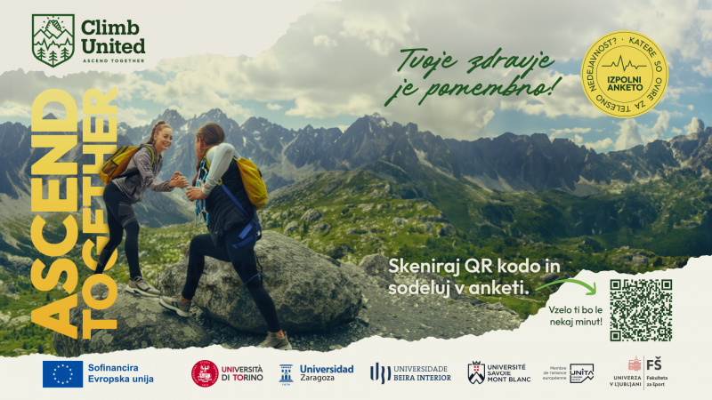 Plakat projekta Climb United Plakat projekta Climb United